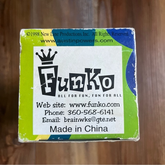 1998 Austin Powers Wacky Wobbler By Funko - Picture 5 of 7